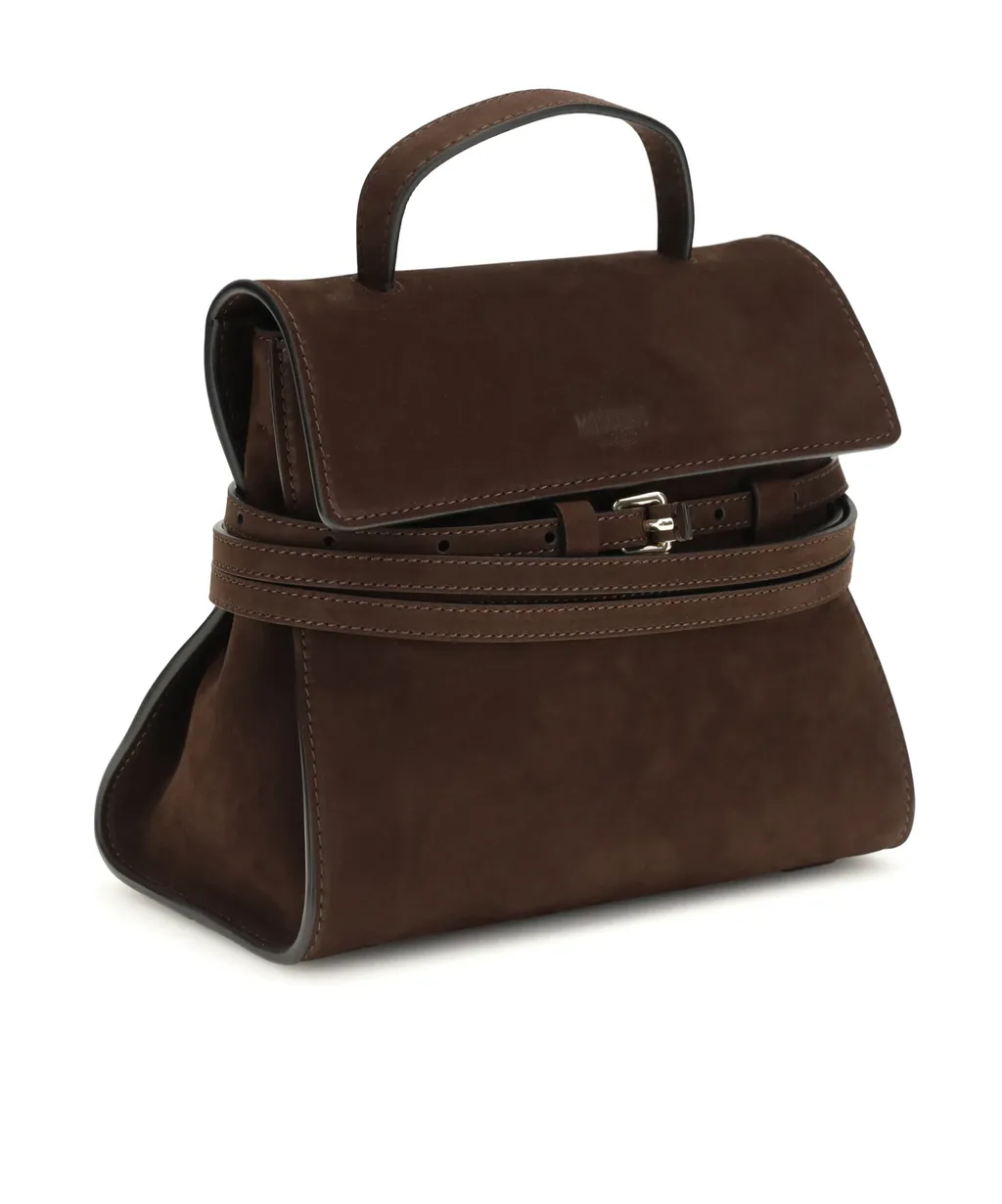 Moschino Tie Me Logo Embossed Tote Bag