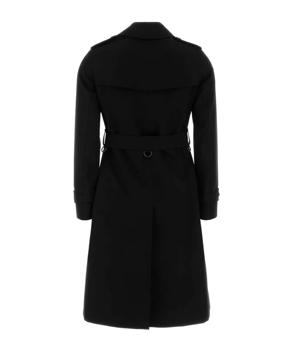 Burberry Double Breasted Belted Trench Coat