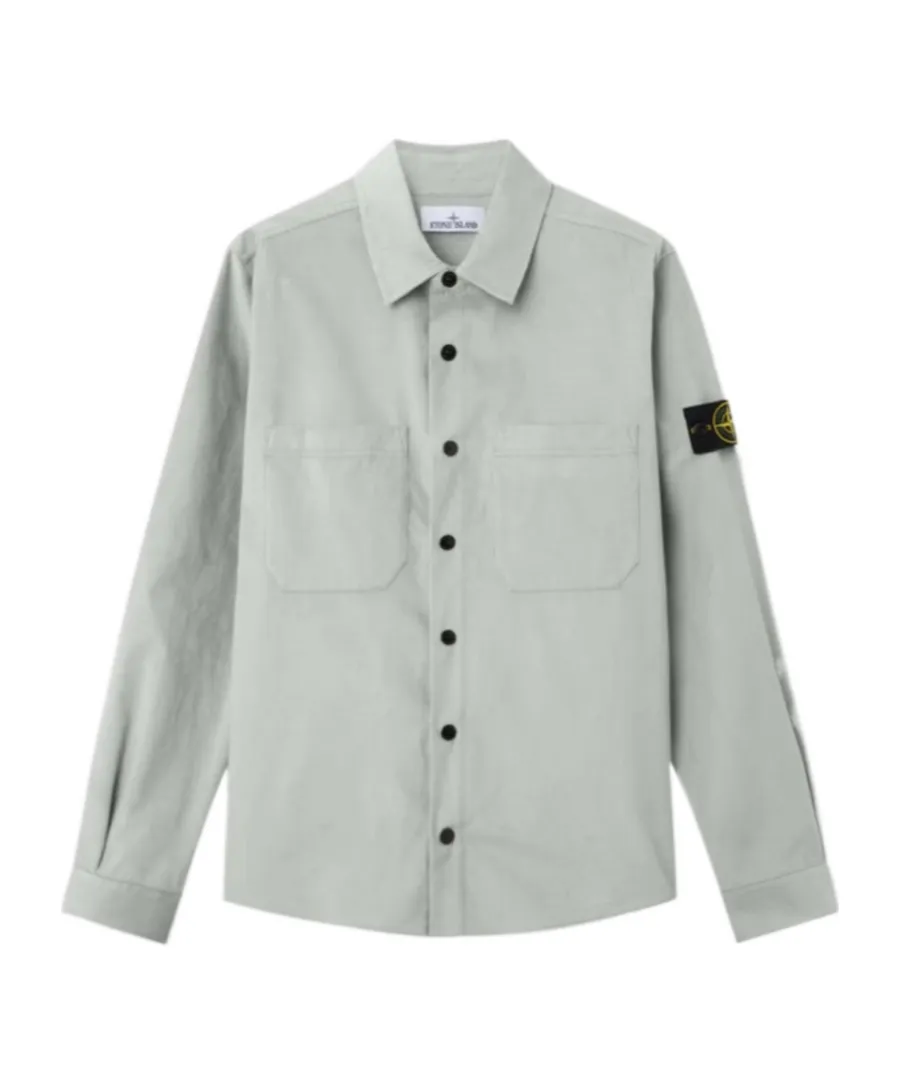 Button Patch Shirt