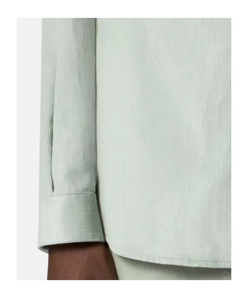 Button Patch Shirt