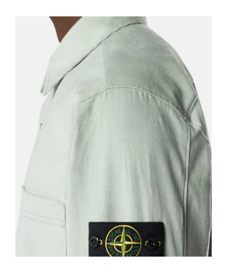 Button Patch Shirt