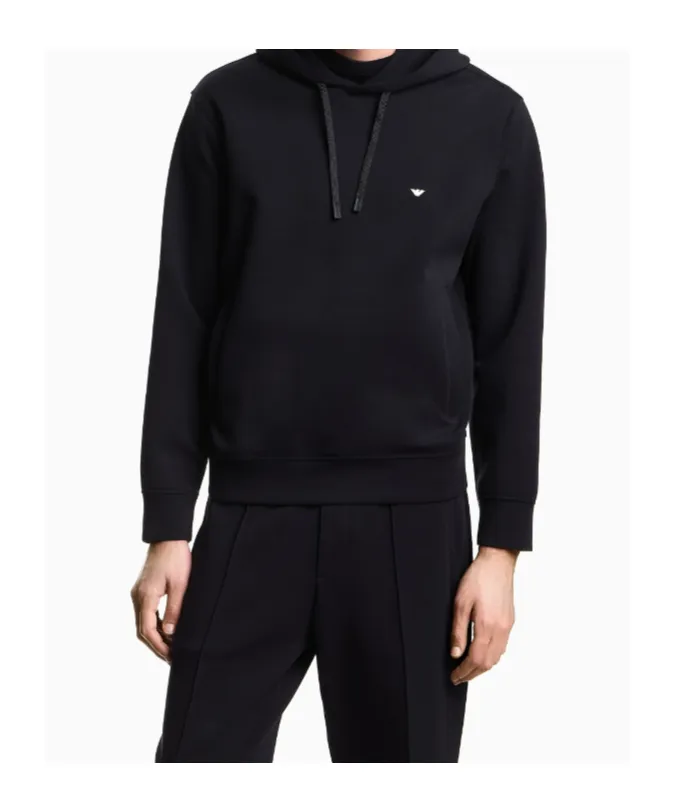 Logo-Embroidered Hoodie