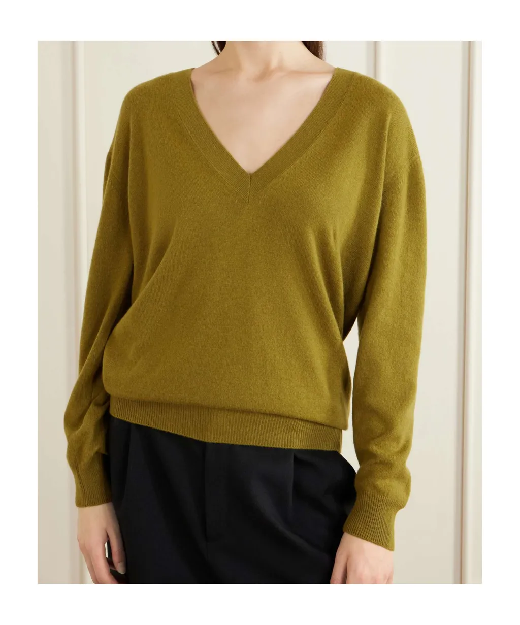 Long-Sleeved Cashmere Sweater