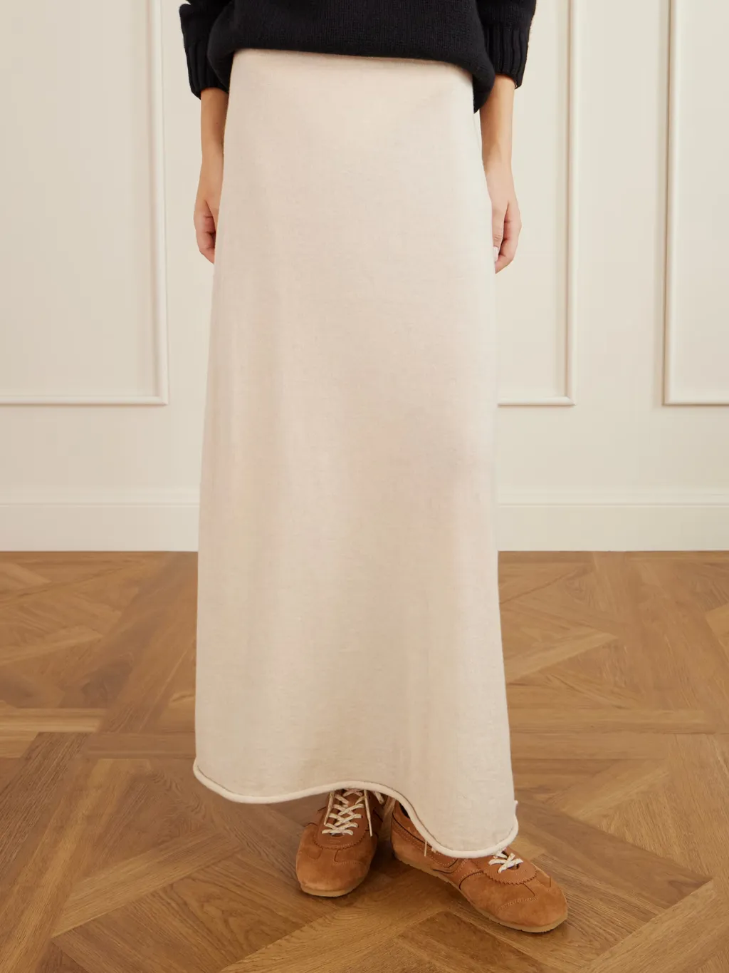 Cashmere Long Skirt