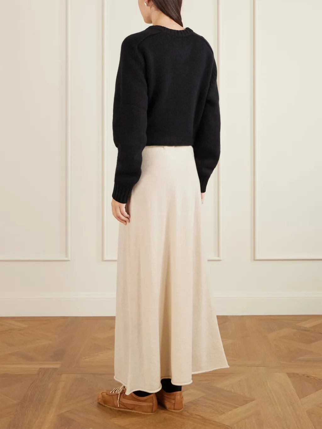 Cashmere Long Skirt