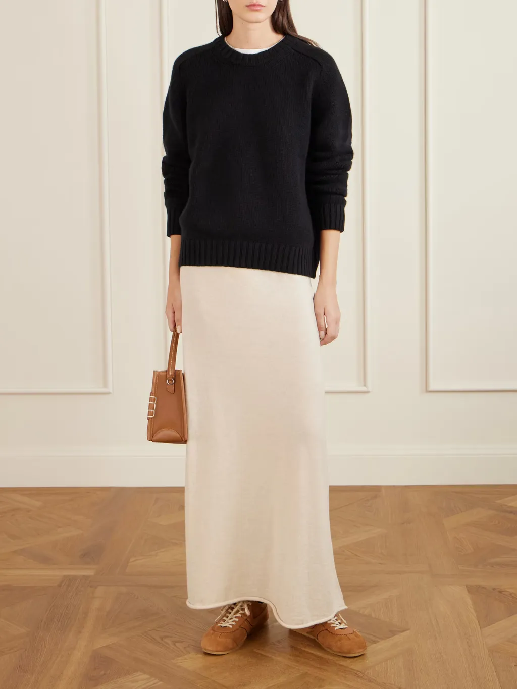Cashmere Long Skirt