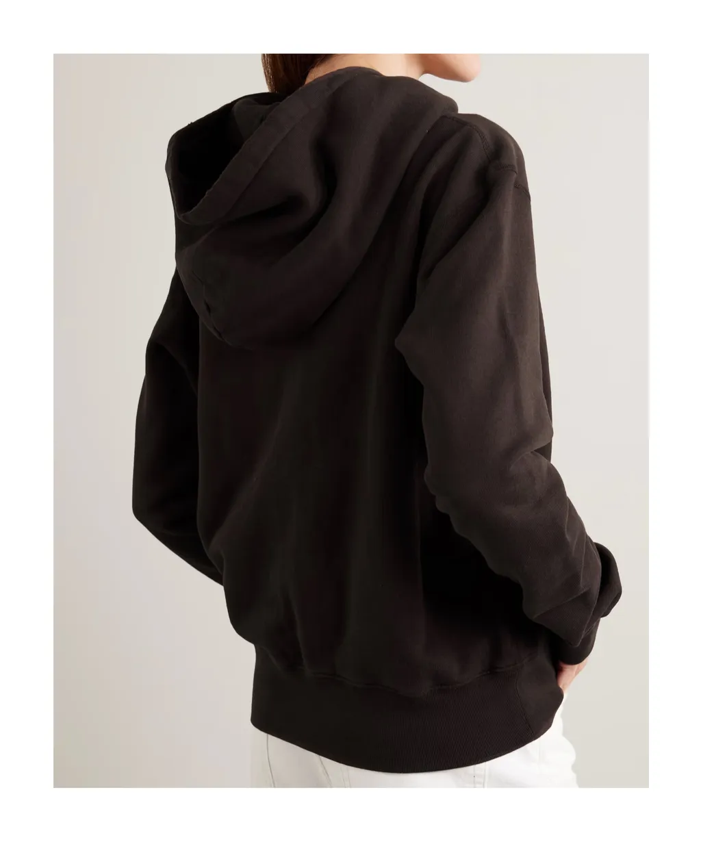 Callie Cotton Knit Hoodie
