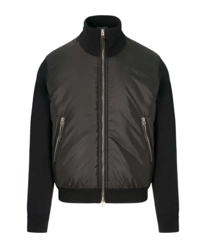 Tom Ford High-Neck Bomber Jacket