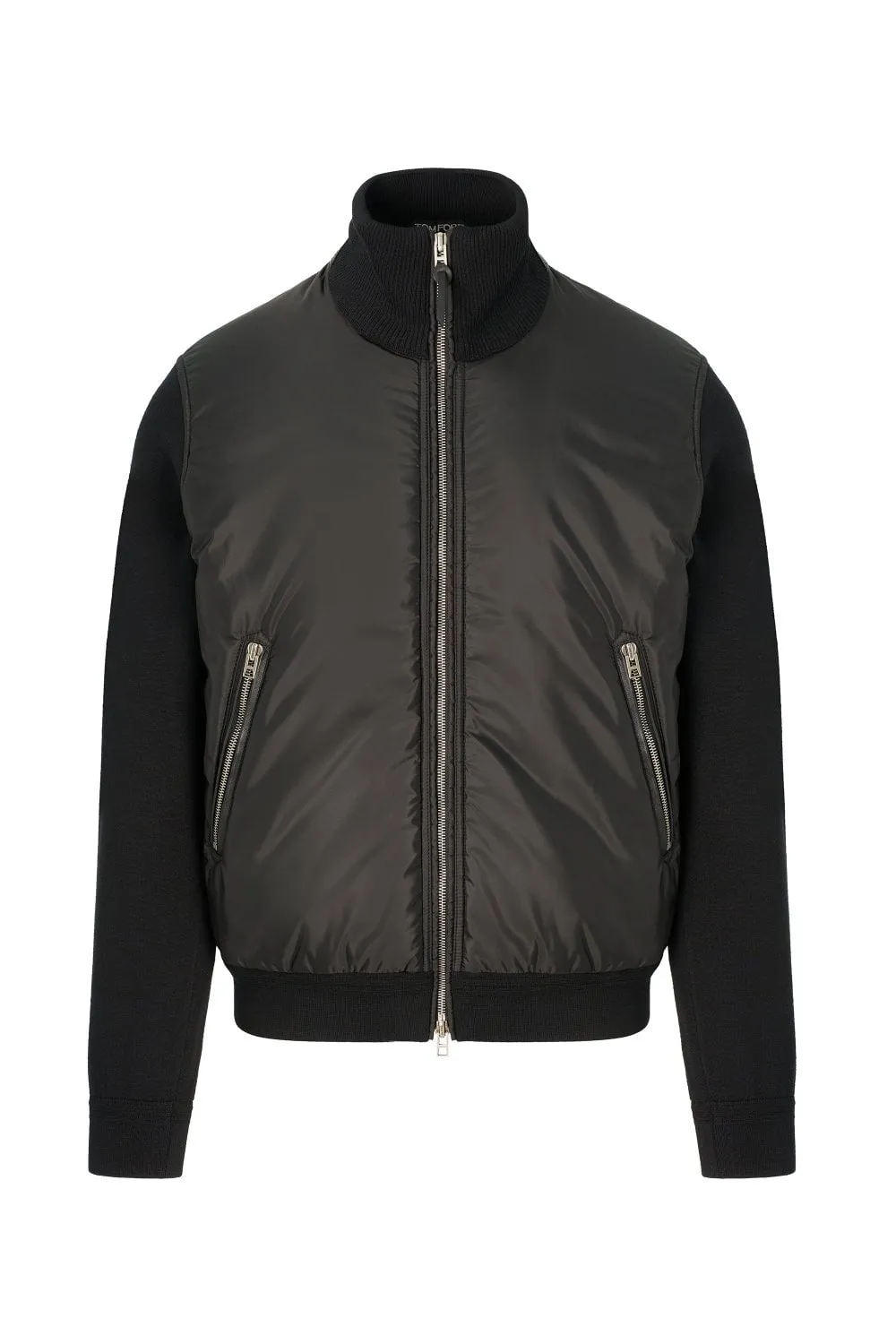 Tom Ford High-Neck Bomber Jacket