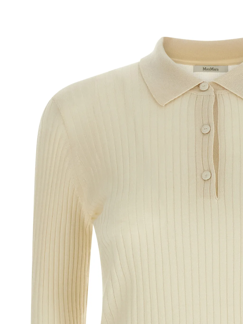 Long-Sleeved Polo Shirt