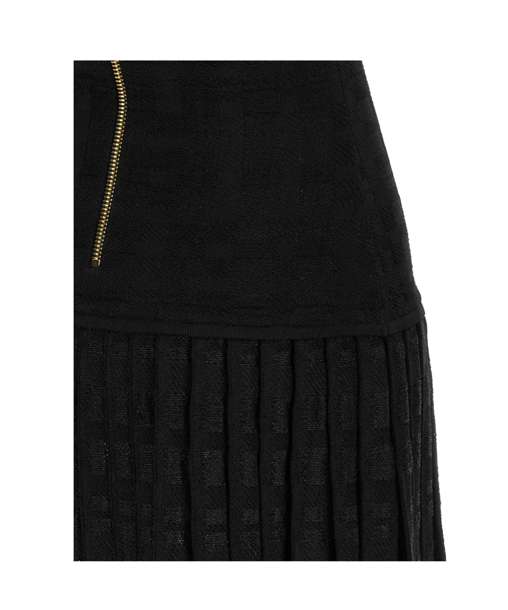 Balmain Button Embellished Sleeveless Dress