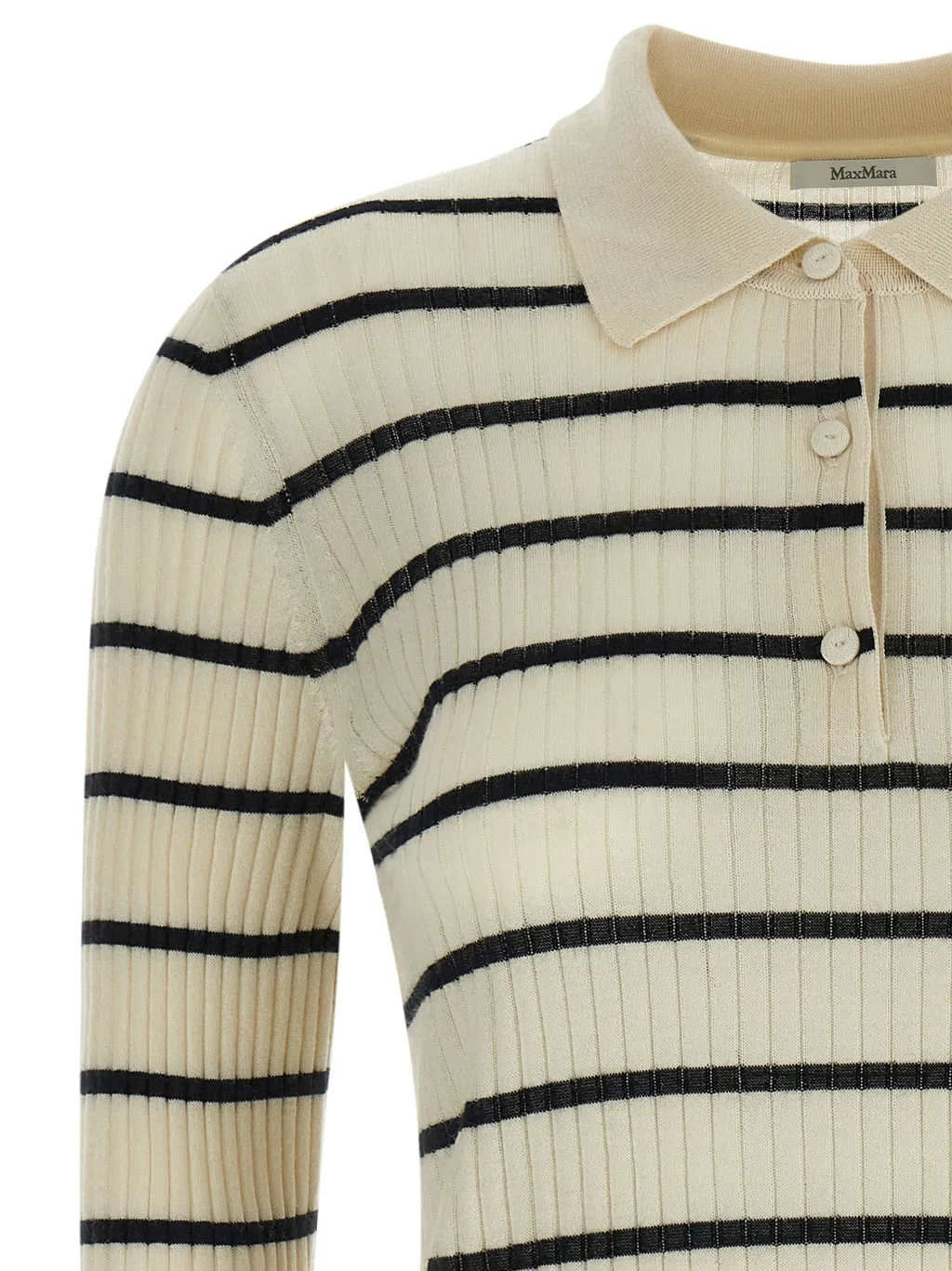 Long-Sleeved Polo Shirt