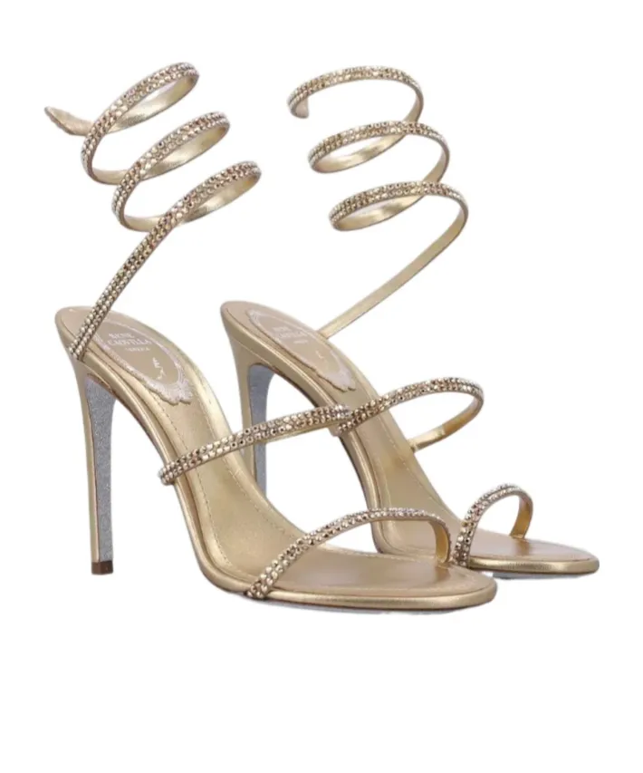 Ren Caovilla Cleo Aqua Sandals