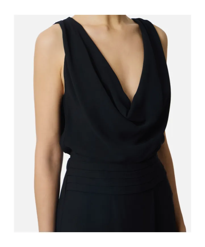 Elisabetta Franchi Georgette Dress