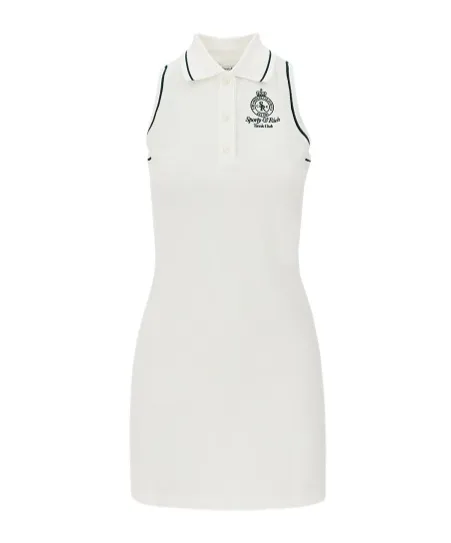 Sporty & Rich Crown Polo Dress