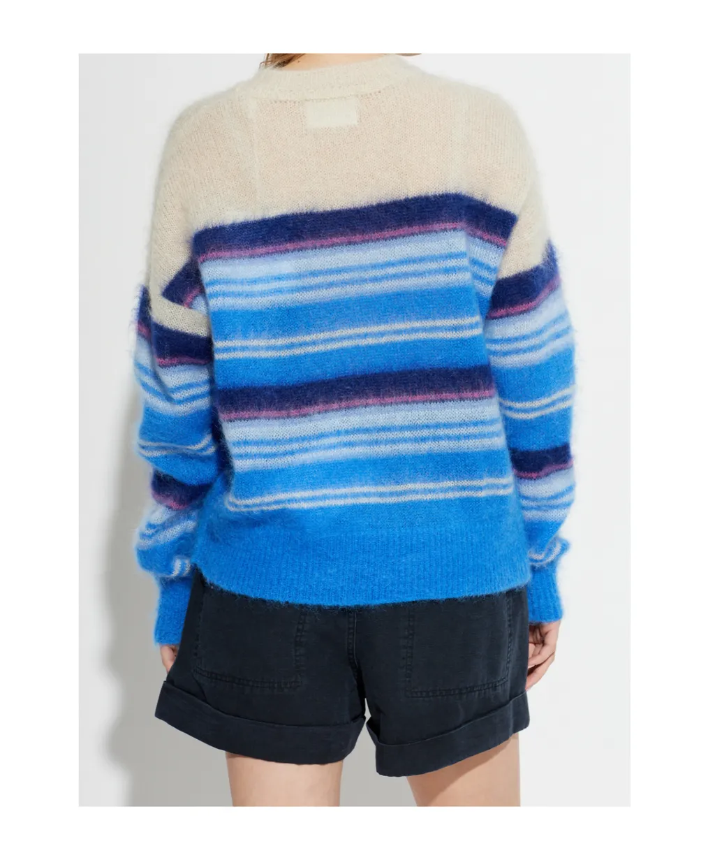 Drusssell Striped Long-Sleeved Sweater