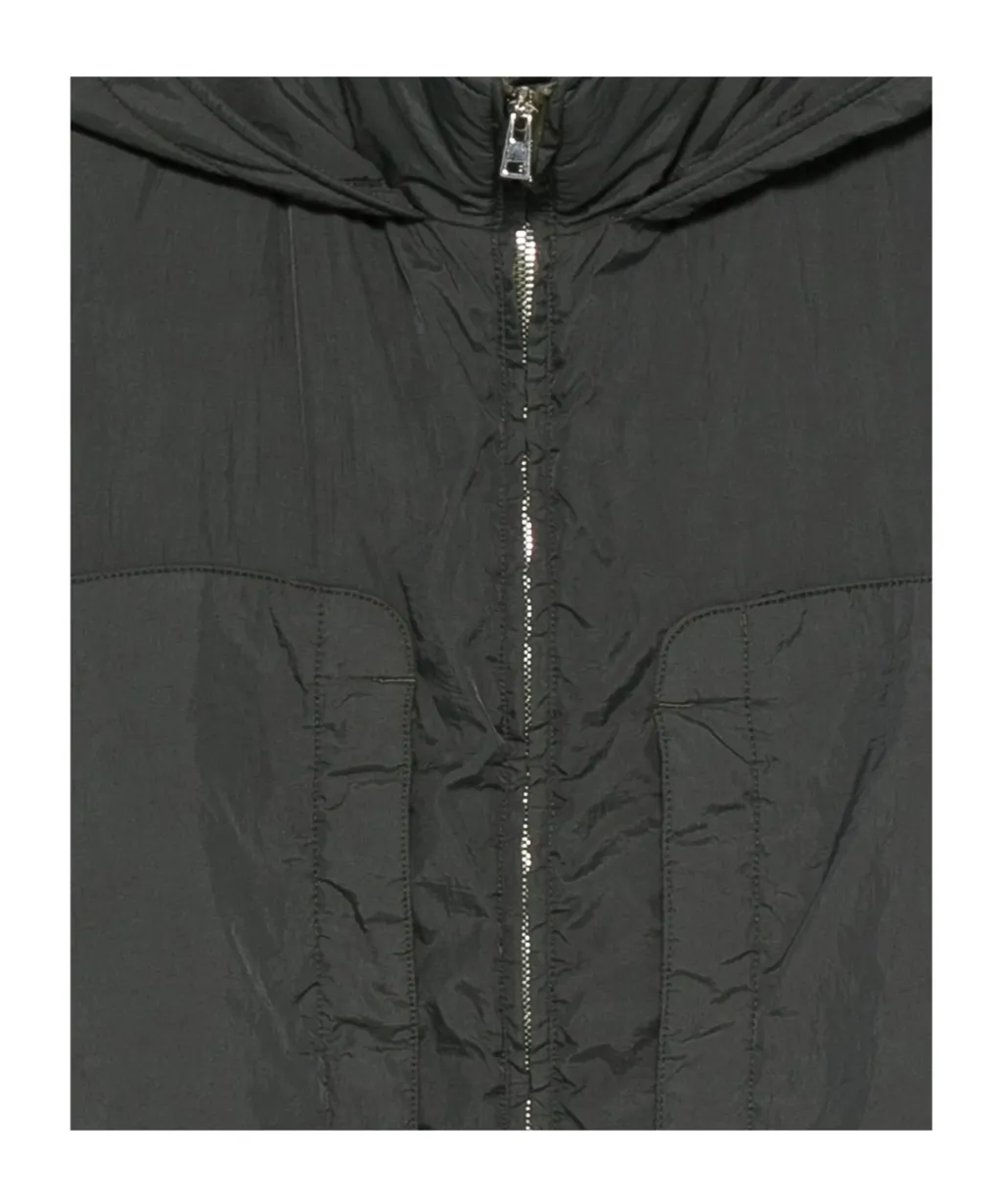 Patch-Pocket Hooded Jacket