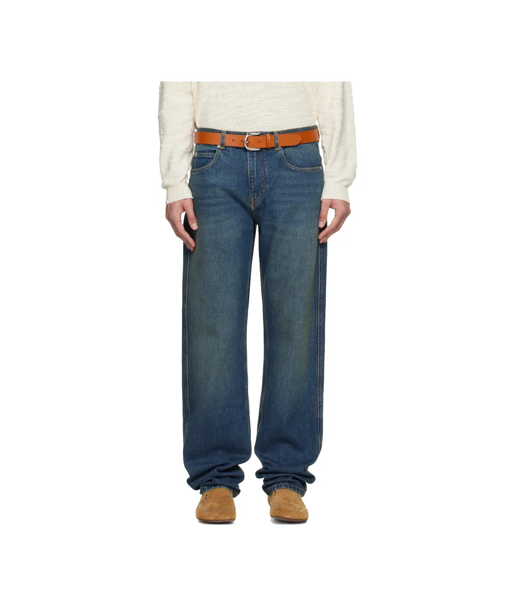 Faded Detail Jeans