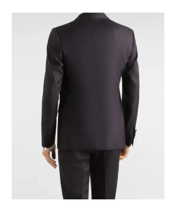 Dolce & Gabbana Double-Breasted Pinstriped Blazer