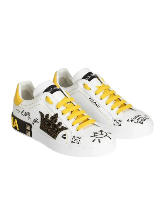 Dolce & Gabbana Portofino Low-Top Sneakers