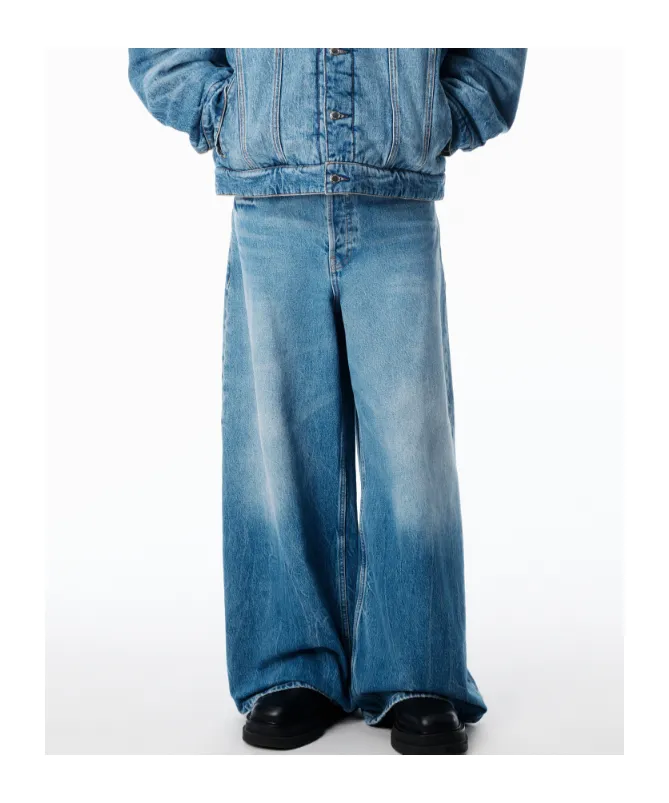 Alexander Wang Surge Wide Leg Jeans