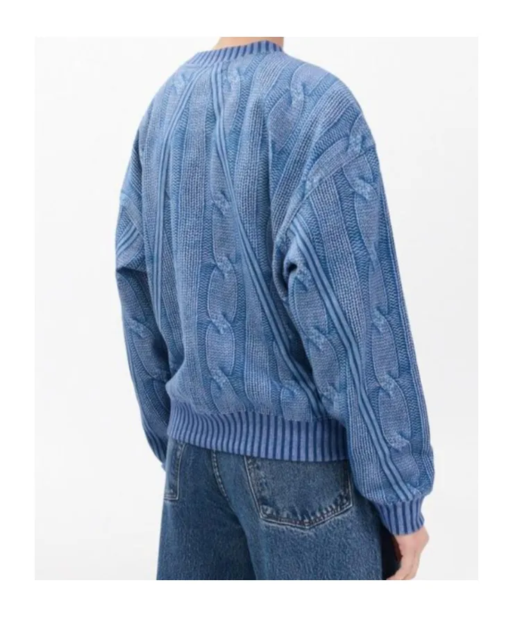 Miramar Cable-Effect Sweatshirt