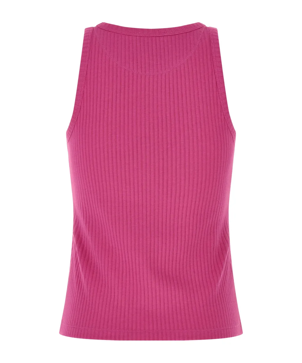 Marni Logo Patch Knitted Tank Top
