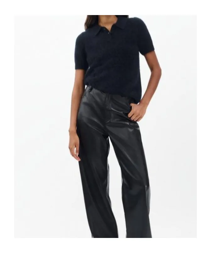 Jada Brushed Cashmere Polo