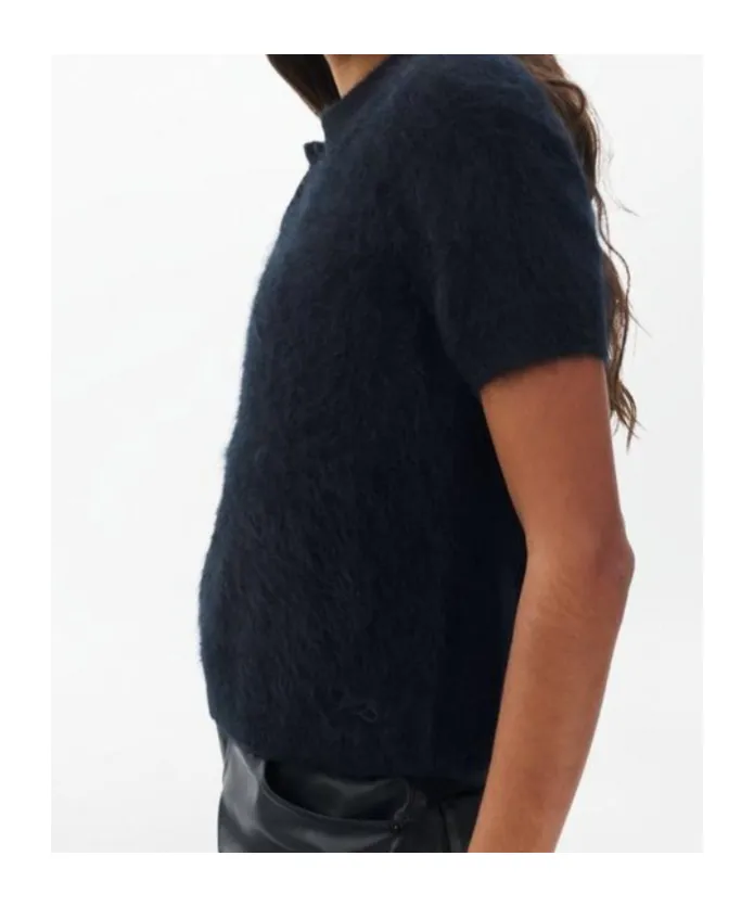 Jada Brushed Cashmere Polo