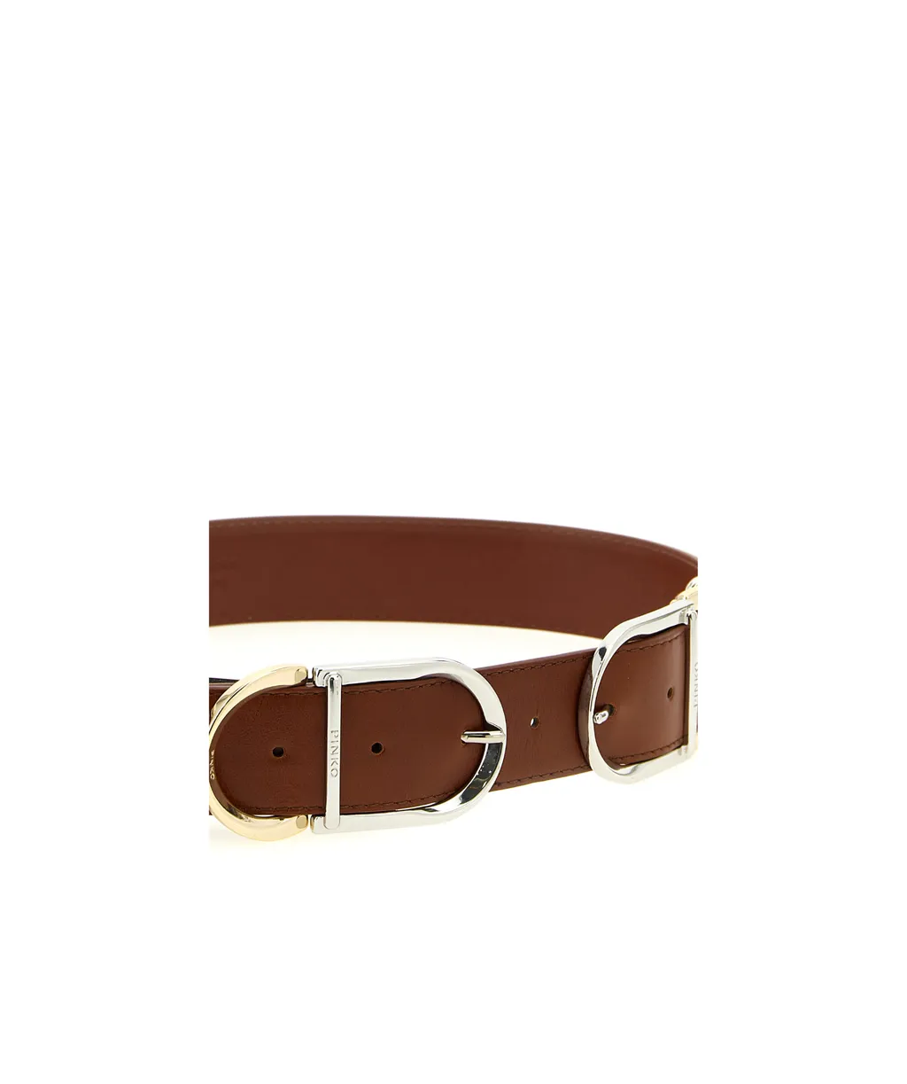 Pinko Hippolita Double Buckled Belt