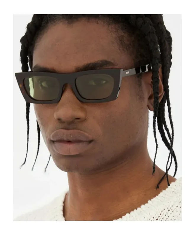Geometric Frame Sunglasses
