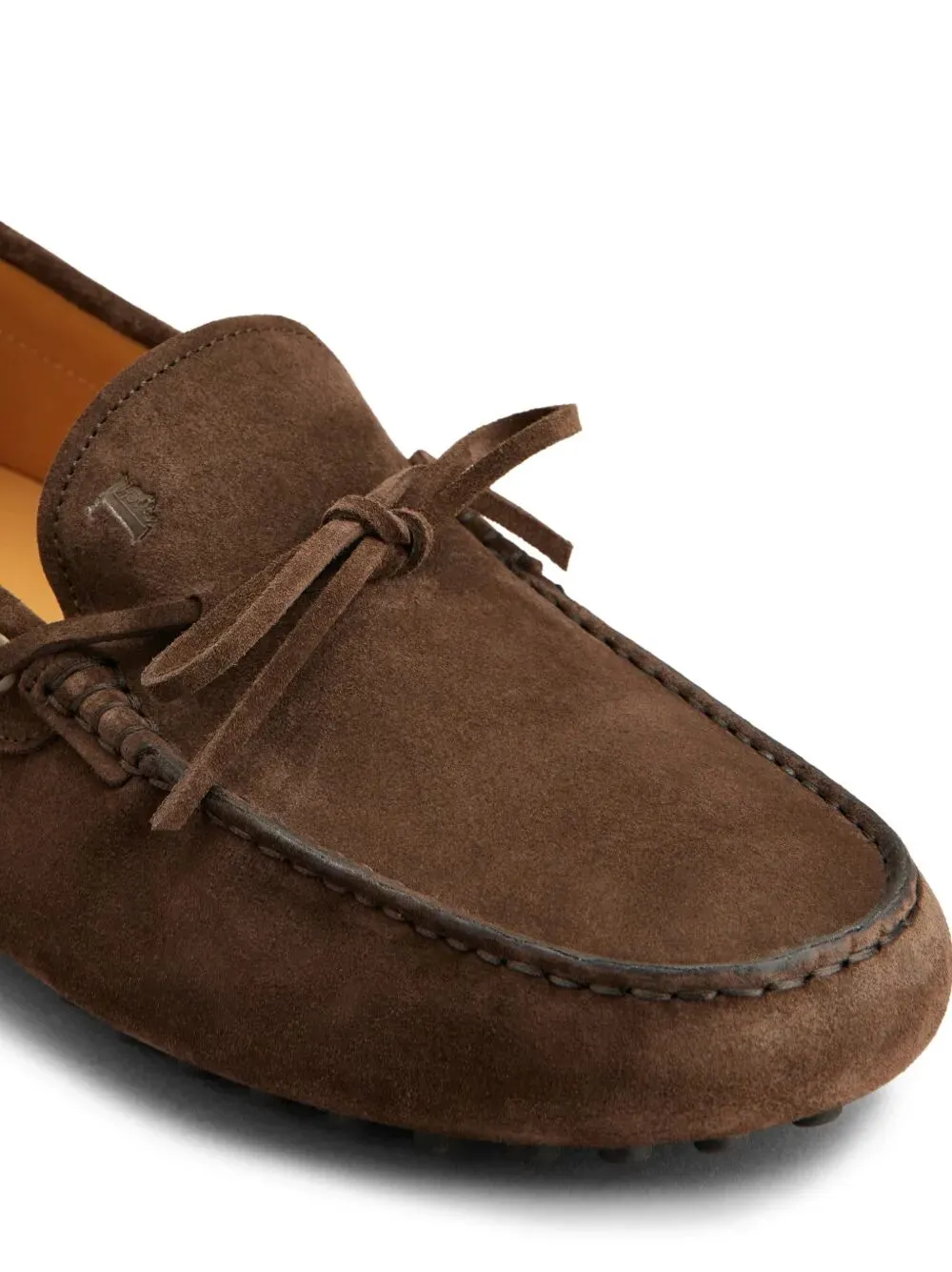 Tod's Logo Detailed Lace-Up Boat Shoes