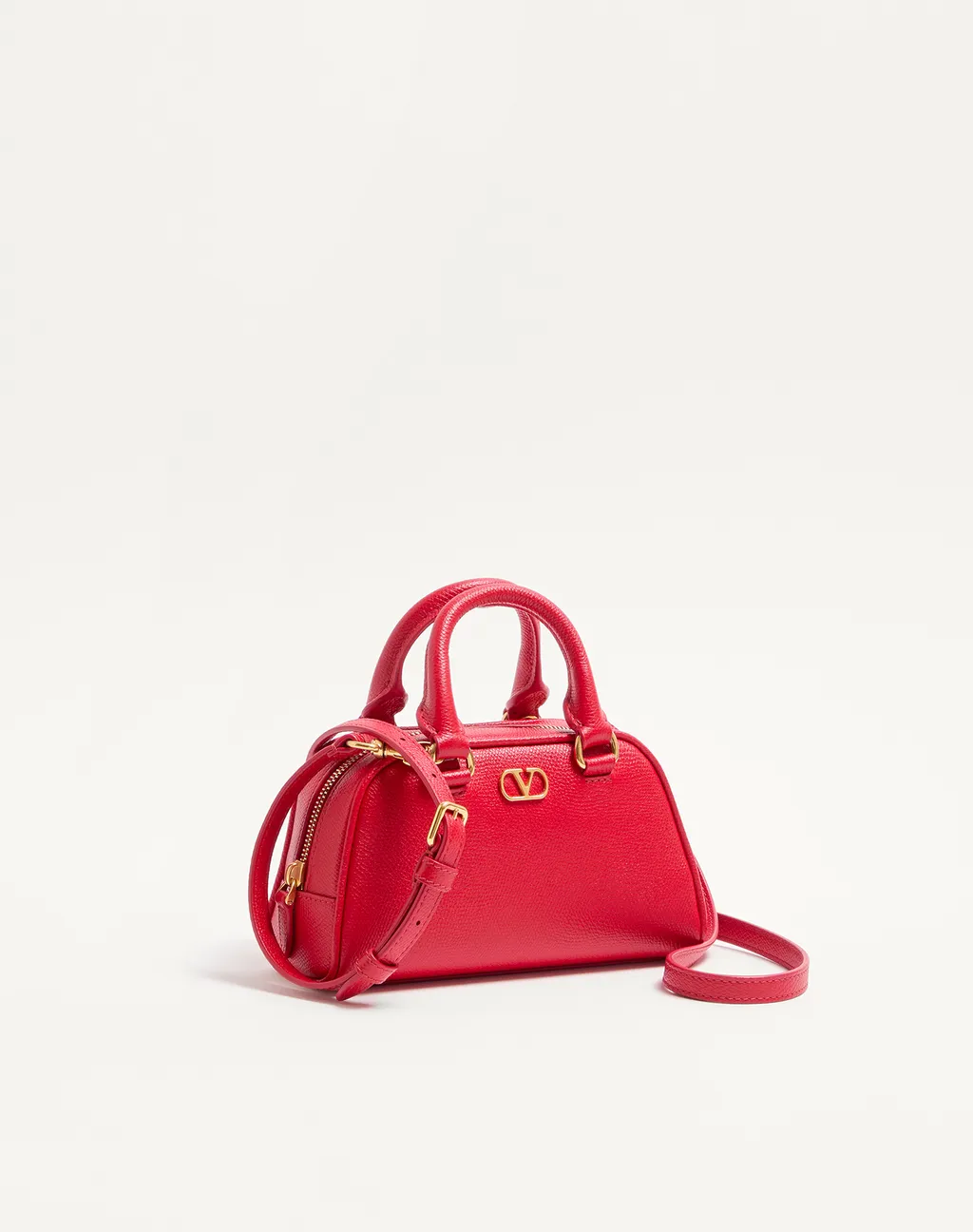 Valentino Bowling Vlogo Signature Zip-Up Tote Bag