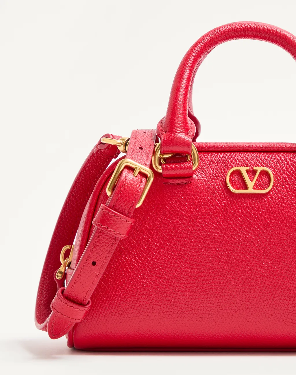 Valentino Bowling Vlogo Signature Zip-Up Tote Bag