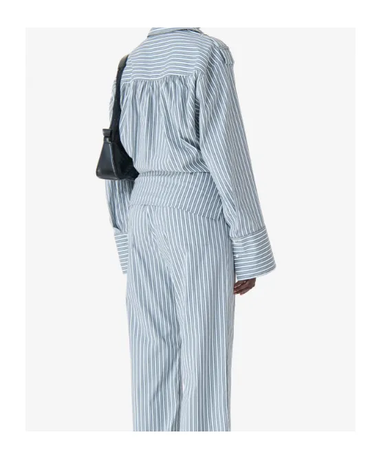Unstructured Striped Shirt
