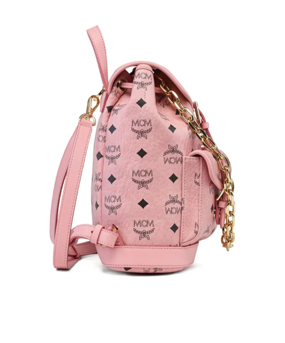 Mcm Aren Drawstring Mini Backpack