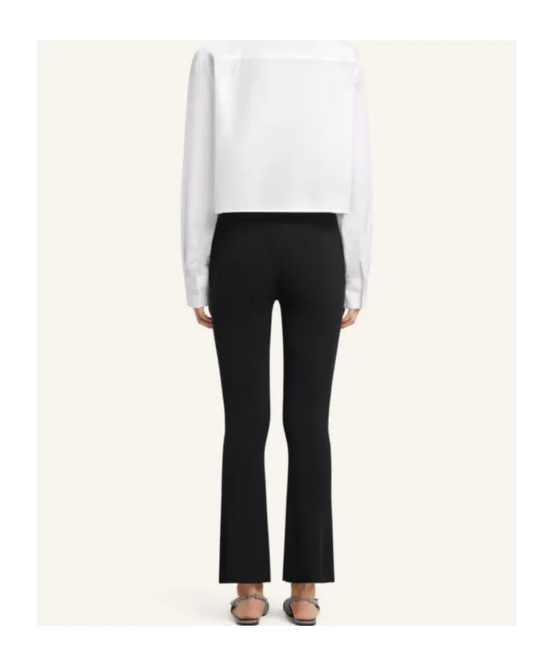 CourrÈGes Belted Flared Trousers