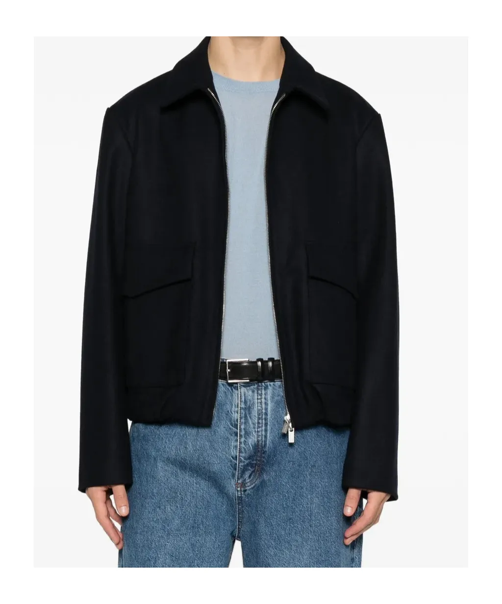 Zipped-Pockets Jacket
