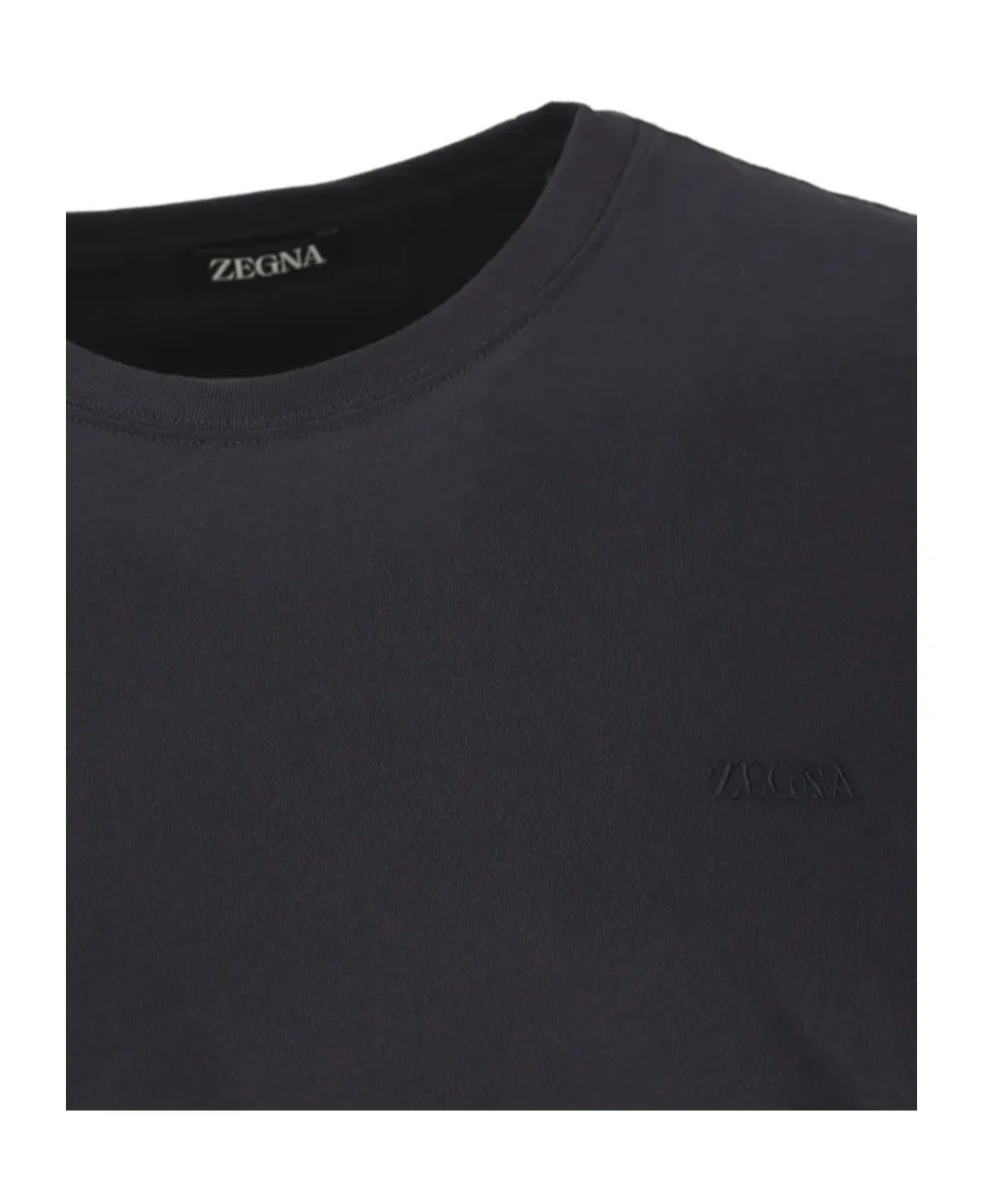 Zegna Short Sleeve Crewneck T-Shirt