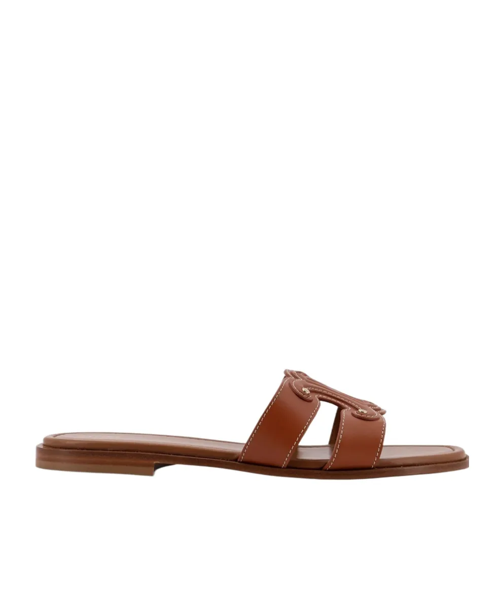 Celine Marina Mule In Calfskin
