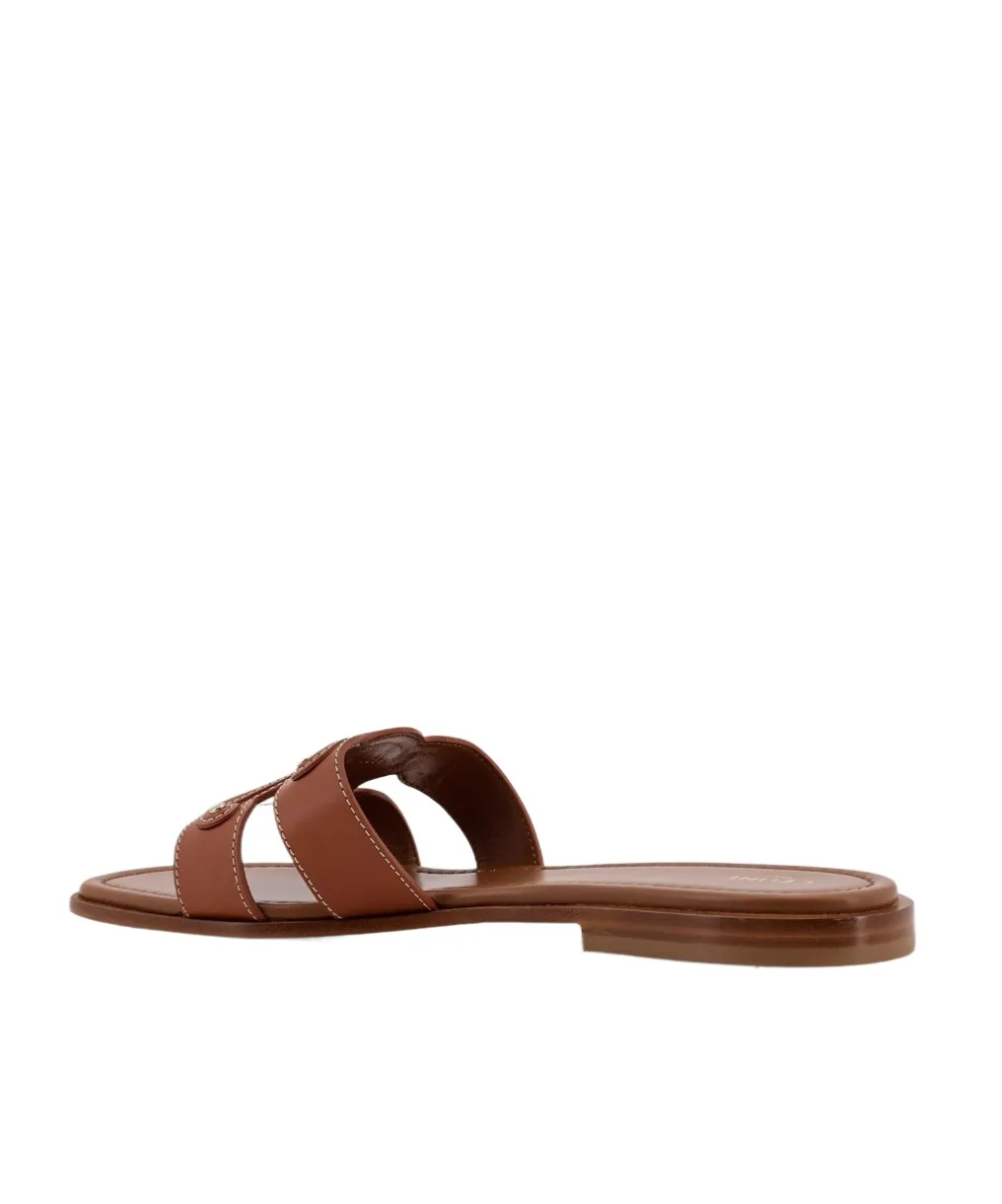 Celine Marina Mule In Calfskin