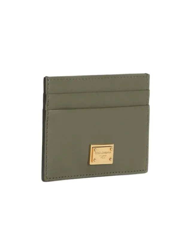 Dolce & Gabbana Logo Plaque Card Holder