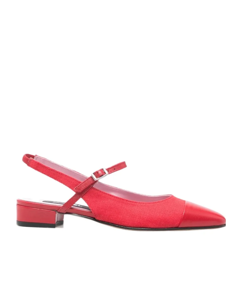 Open-Heeled Ballet Shoes