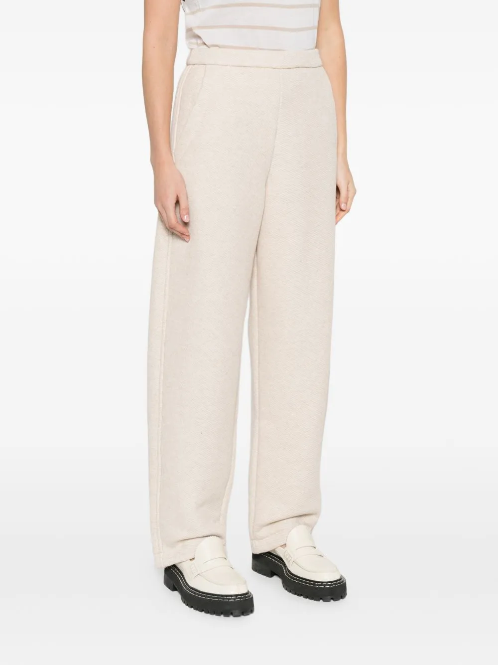 Elastic Waist Casual Pants