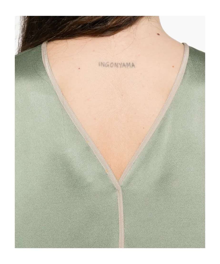 Trimmed Blouse
