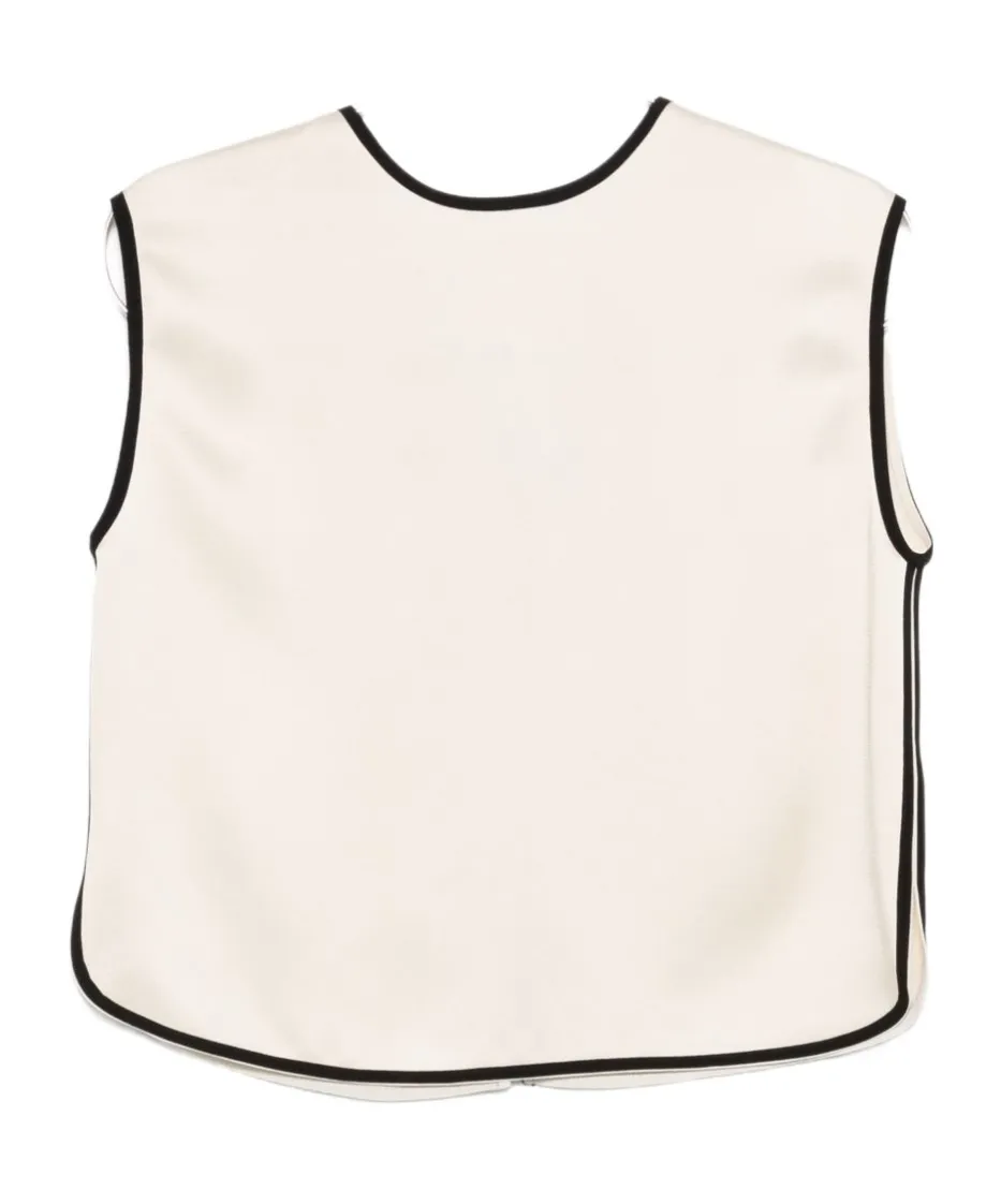 Contrast-Trim Top