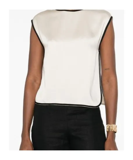 Contrast-Trim Top