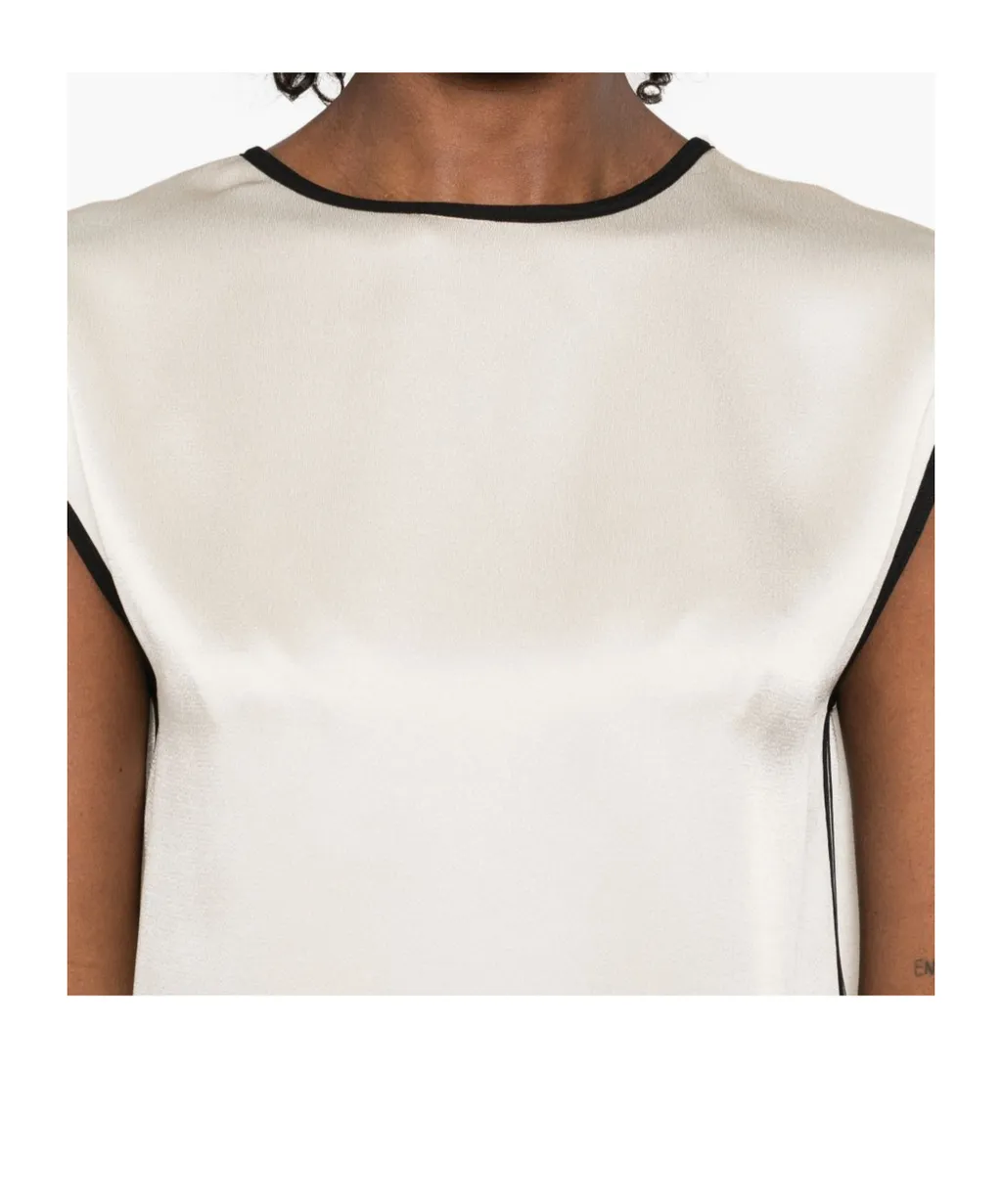 Contrast-Trim Top