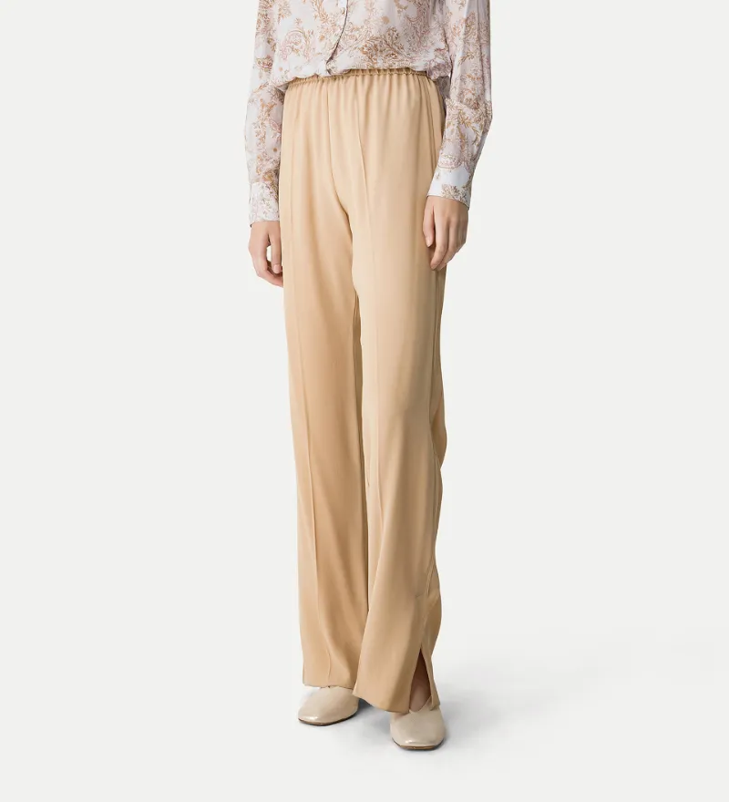 Elastic-Waistband Trousers