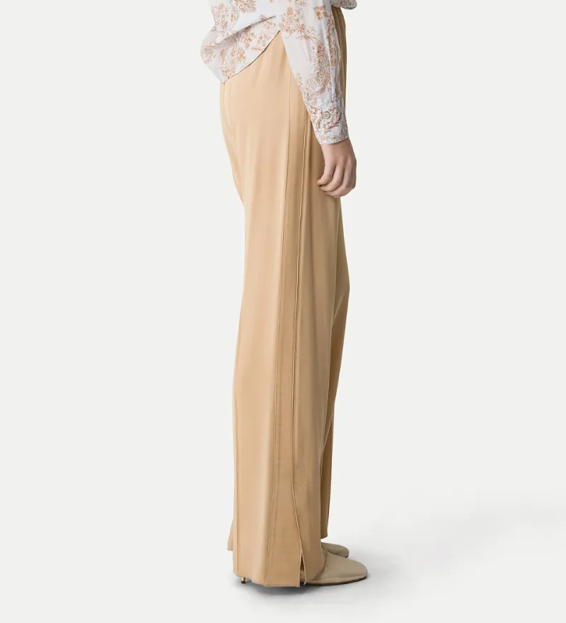 Elastic-Waistband Trousers